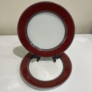 Burgundy Dinnerware